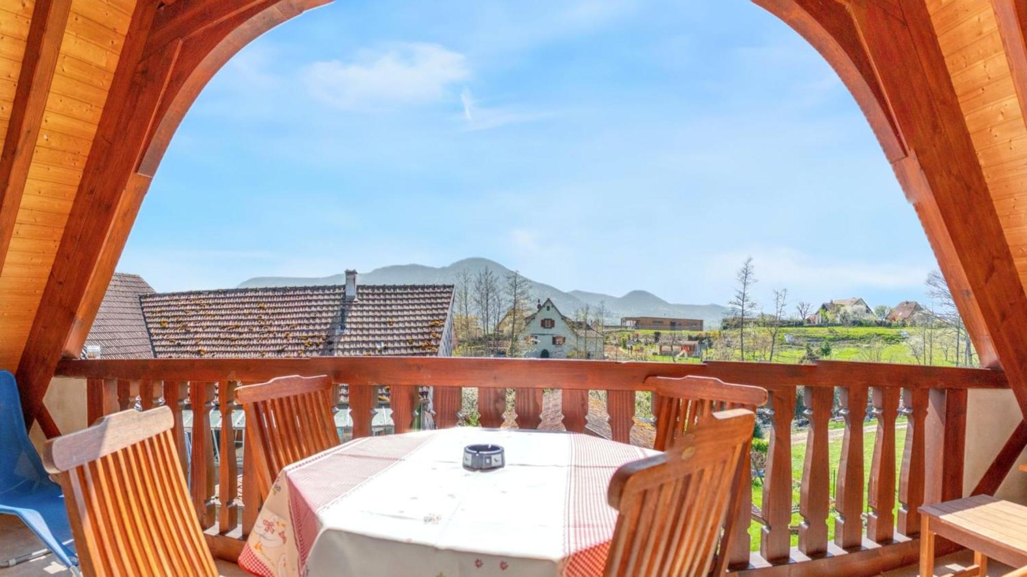 Maison Charmante Avec Vue Sur La Montagne A Triembach-Au-Val Bagian luar foto