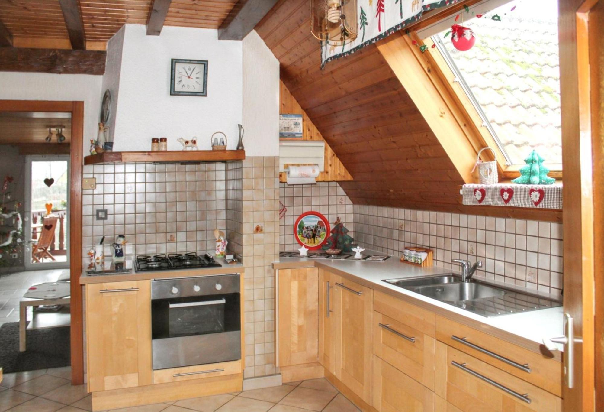 Maison Charmante Avec Vue Sur La Montagne A Triembach-Au-Val Bagian luar foto